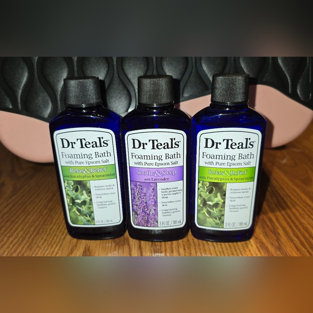 Dr Teal's Foaming Bath Set